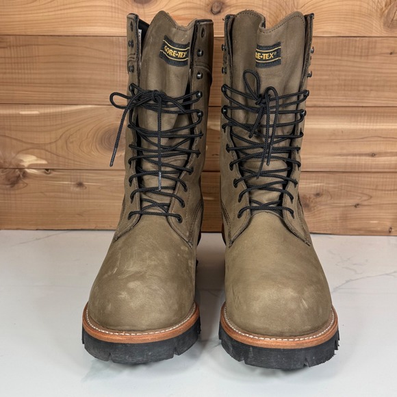Discontinued Red Wing 2292 Steel Toe Gore-Tex Logger Boots Men\'s Size 10 E main image 14
